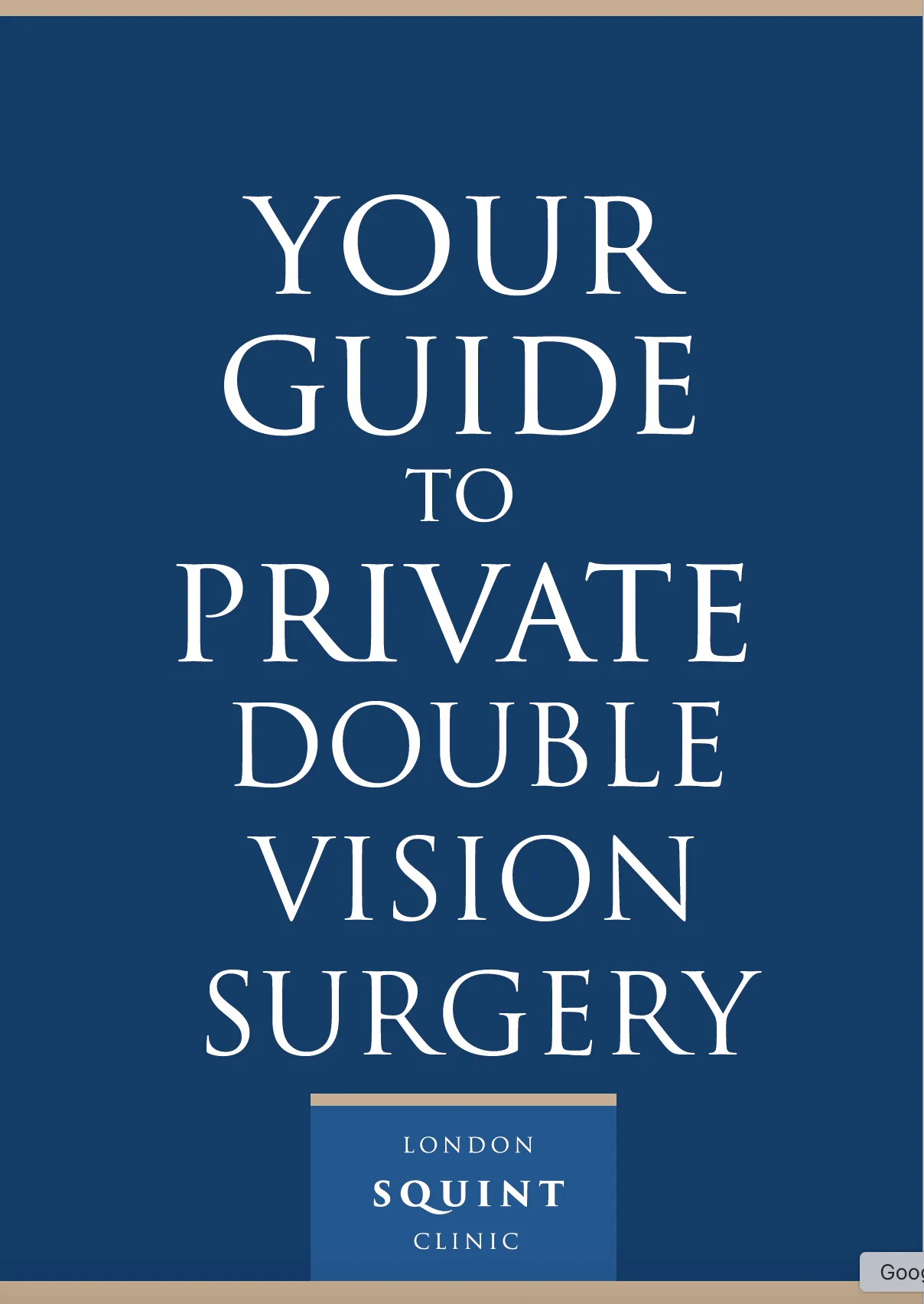 private double vision surgery