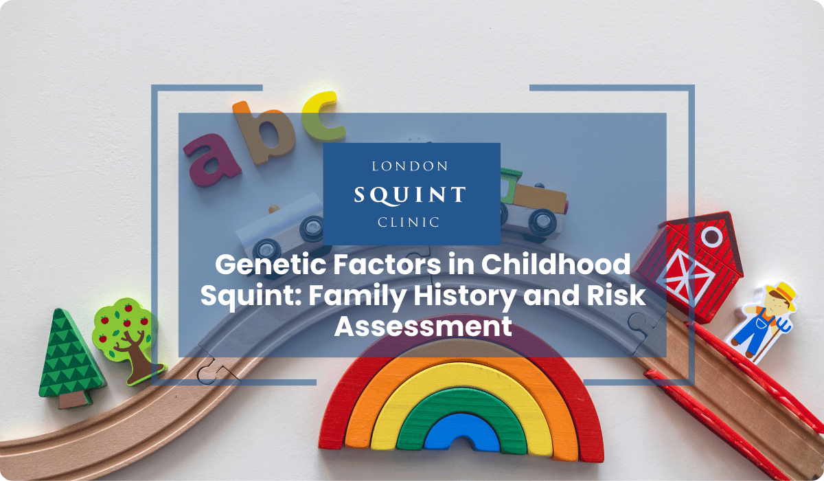 genetic factors childhood squint family history