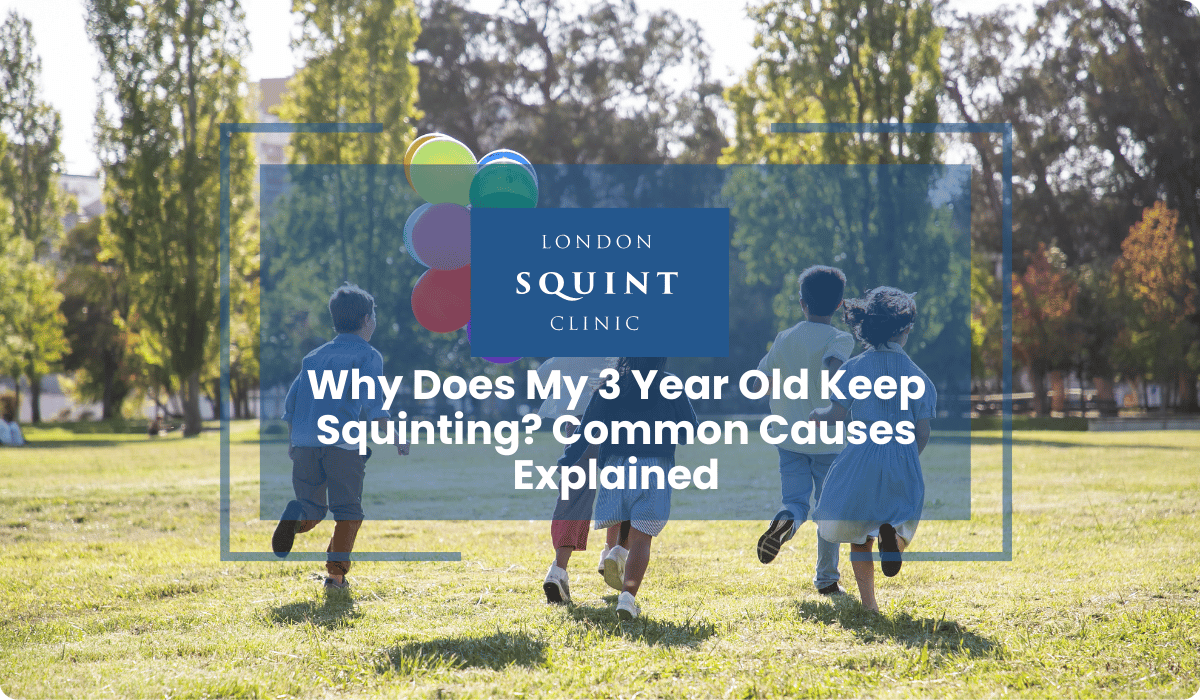 three year old squinting causes explained