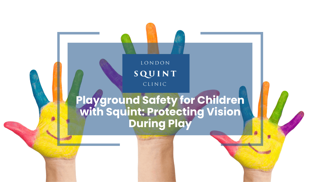 playground safety children squint protecting vision