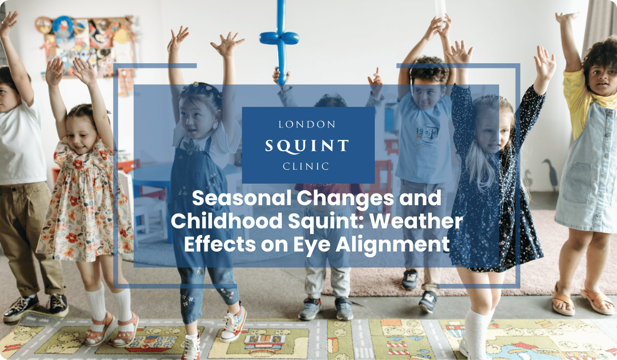 seasonal changes childhood squint weather effects