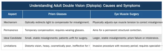 Understanding Adult Double Vision (Diplopia): Causes and Symptoms — The Definitive Guide to Adult Double Vision (Diplopia) and When Surgery is Necessary