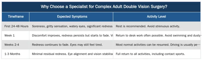 Why Choose a Specialist for Complex Adult Double Vision Surgery? — Adult Double Vision Surgery Explained: Techniques, Success Rates, and What to Expect