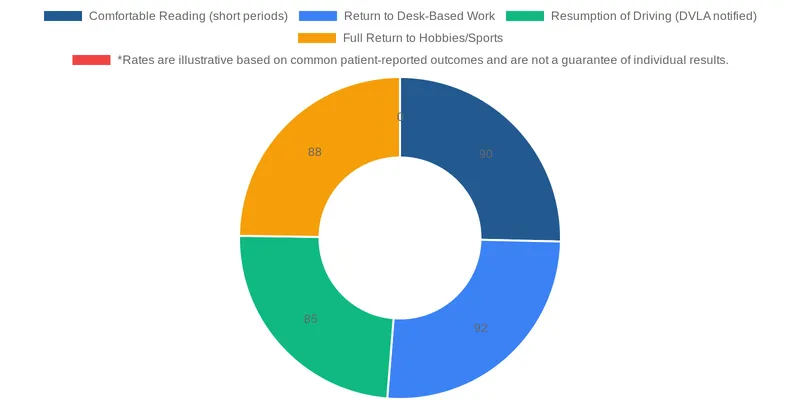 The Emotional and Functional Rewards of Correcting Double Vision comparison chart — Patient Stories: How Correcting Double Vision Improved My Quality of Life