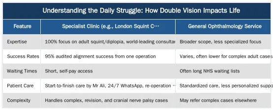 Understanding the Daily Struggle: How Double Vision Impacts Life — Patient Stories: How Correcting Double Vision Improved My Quality of Life