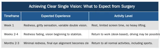 Achieving Clear Single Vision: What to Expect from Surgery — How Thyroid Eye Disease Leads to Surgical Double Vision