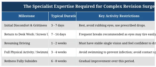 The Specialist Expertise Required for Complex Revision Surgery